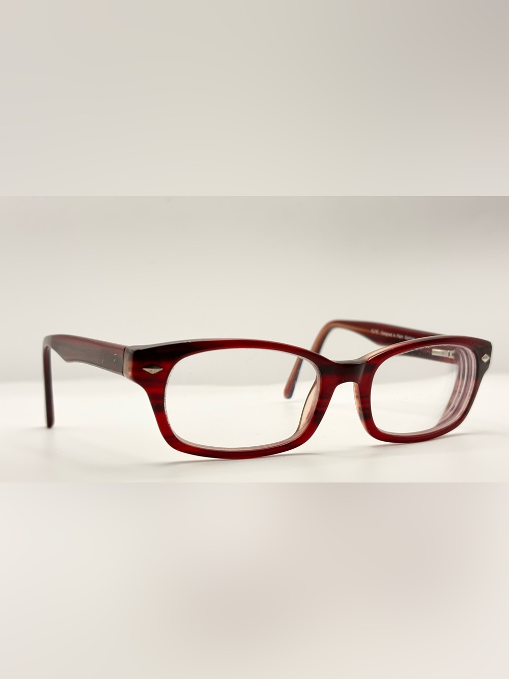 Elite Burgundy Oval Sunglasses Frames Only